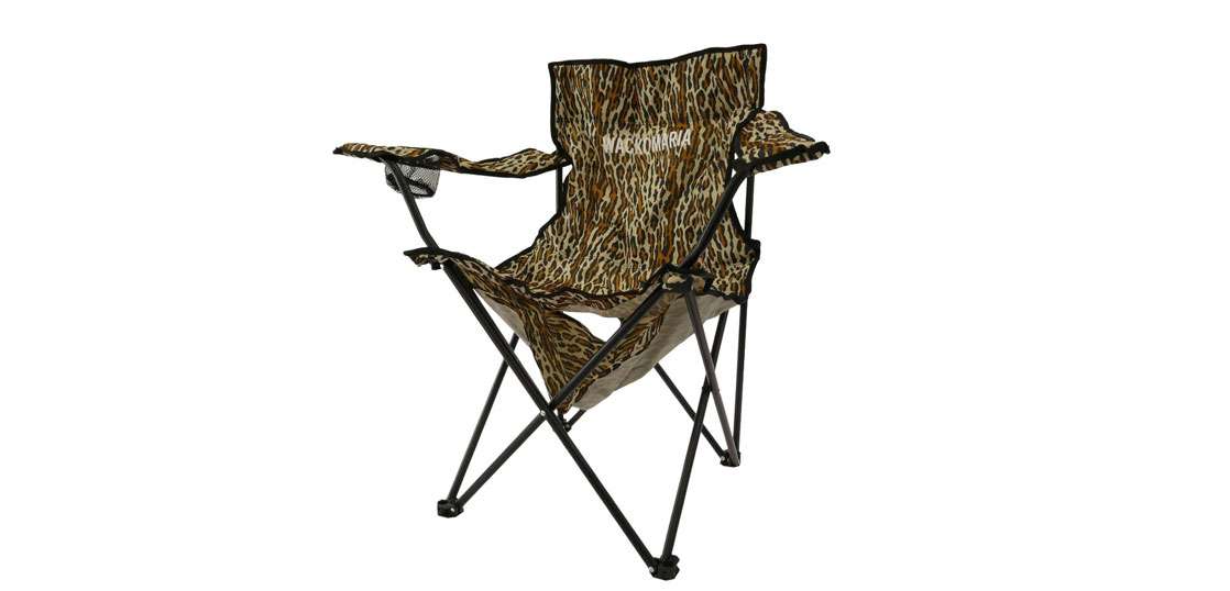 ワコマリア 25ss 25SS-WMA-GG15 CAPTAIN STAG LEOPARD LOUNGE CHAIR