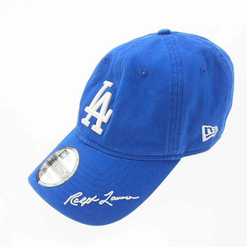 ポロ・ラルフローレン 25SS × NEW ERA × MLB LA DODGERS ニューエラ ロサンジェルス ドジャース ユーズド加工 ベースボール キャップ 買取実績 画像