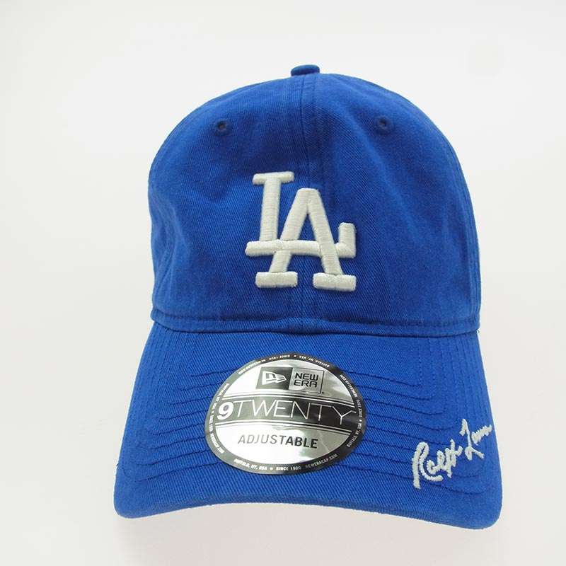 ポロ・ラルフローレン 25SS × NEW ERA × MLB LA DODGERS ニューエラ ロサンジェルス ドジャース ユーズド加工 ベースボール キャップ 買取実績 画像