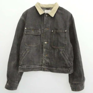 【80s】Polo Ralph Lauren 緑タグ　デニムジャケット ポロ・ラルフローレン 80s 白タグ USA製 米国製 襟コーデュロイ デニム