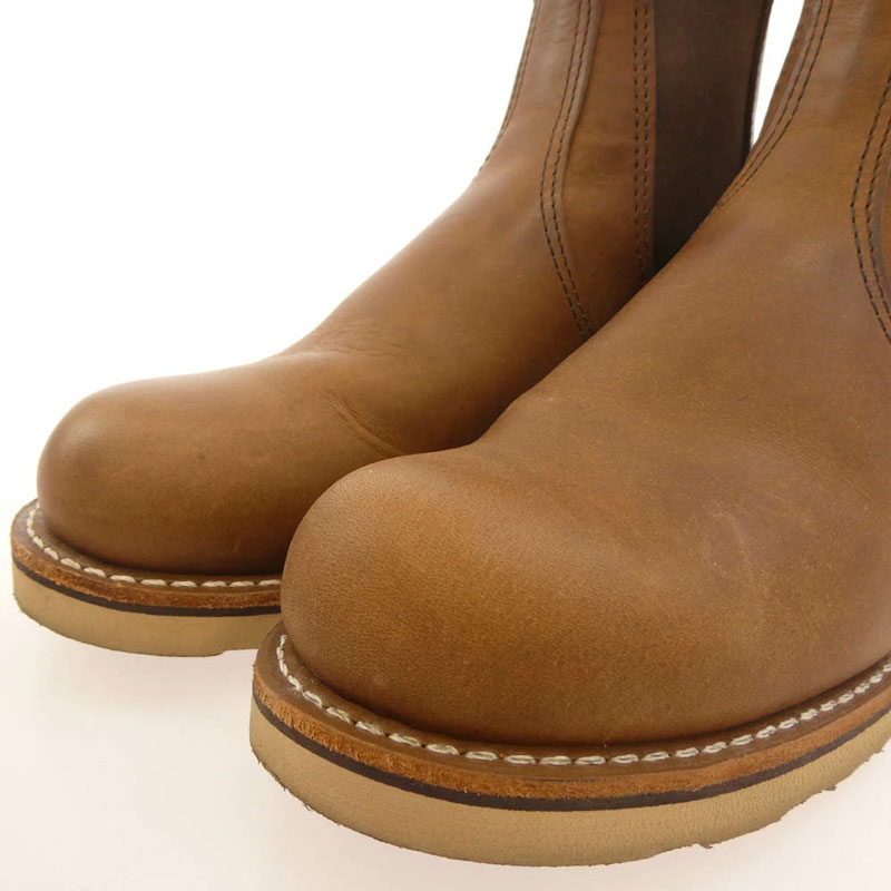 レッドウィング 3190 USA製 CLASSIC CHELSEA AMBER HARNESS BOOTS クラシック チェルシー アンバー ハーネス サイドゴア ブーツ 買取実績 画像