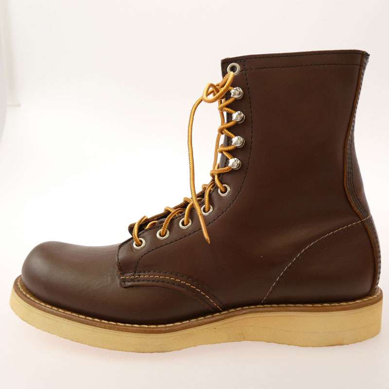 レッドウィング 70s USA表記有プリント羽タグ PLAIN TOE プレーントゥ ブーツ 買取実績 画像