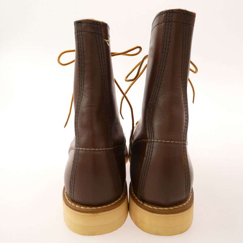 レッドウィング 70s USA表記有プリント羽タグ PLAIN TOE プレーントゥ ブーツ 買取実績 画像