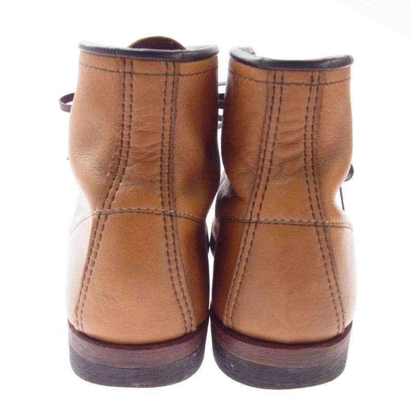 レッドウィング 9013 BECKMAN CHESTNUT ベックマン チェスナット フェザー ストーン プレーン トゥ ブーツ 買取実績 画像