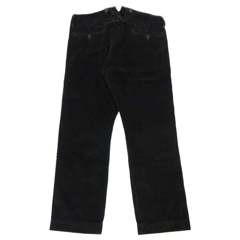 RRL 1930sモデル シンチバック 太畝コーデュロイ ワークパンツ 買取実績 画像