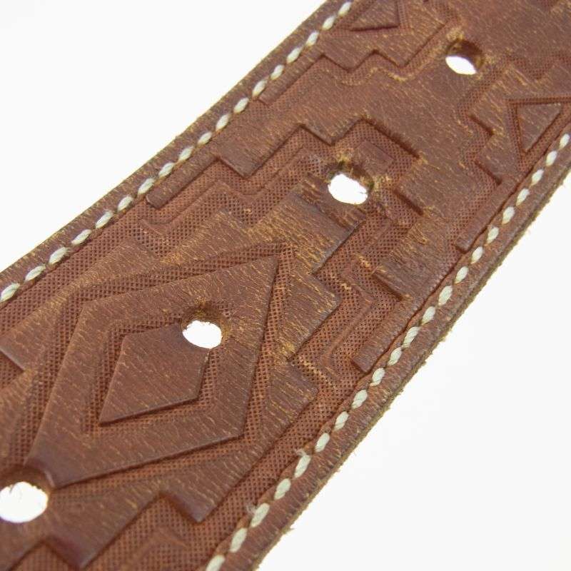 RRL 23499-001 型押し レザーベルト 買取実績 画像