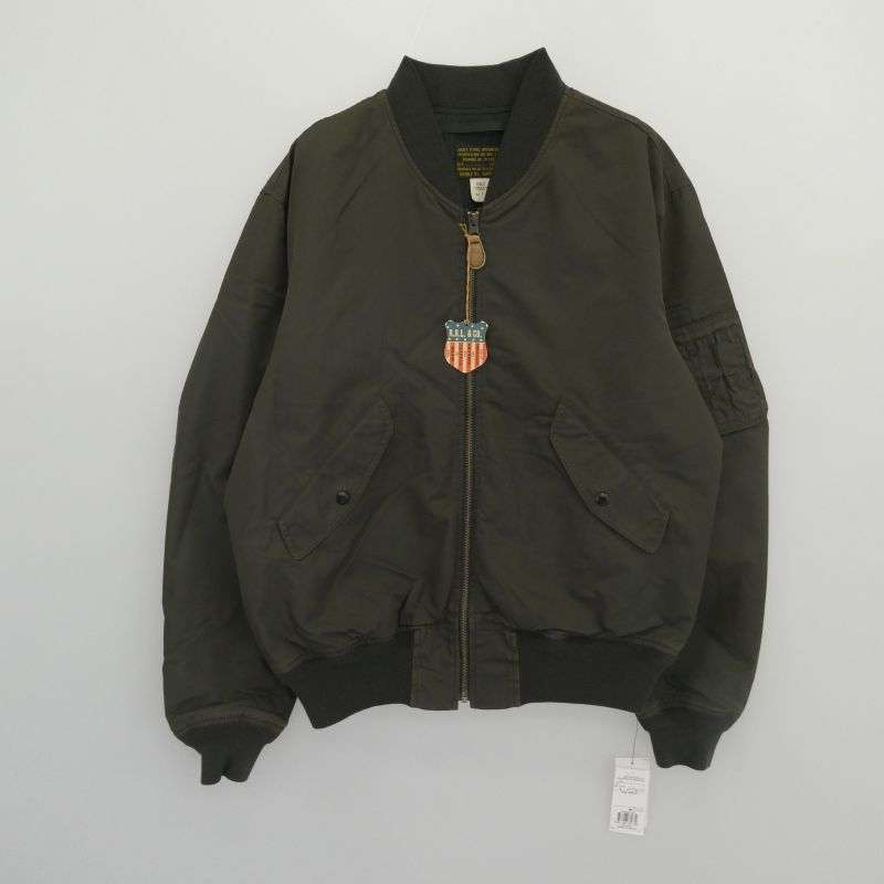 RRL 23AW MNRROTW16020120 ロンハーマン別注 Flight Jacket フライト ボンバー ジャケット ブルゾン 買取実績 画像