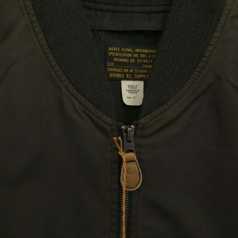 RRL 23AW MNRROTW16020120 ロンハーマン別注 Flight Jacket フライト ボンバー ジャケット ブルゾン 買取実績 画像