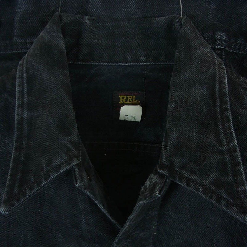 RRL 271-J Trucker Jacket ブラック デニム トラッカー ジャケット 買取実績 画像