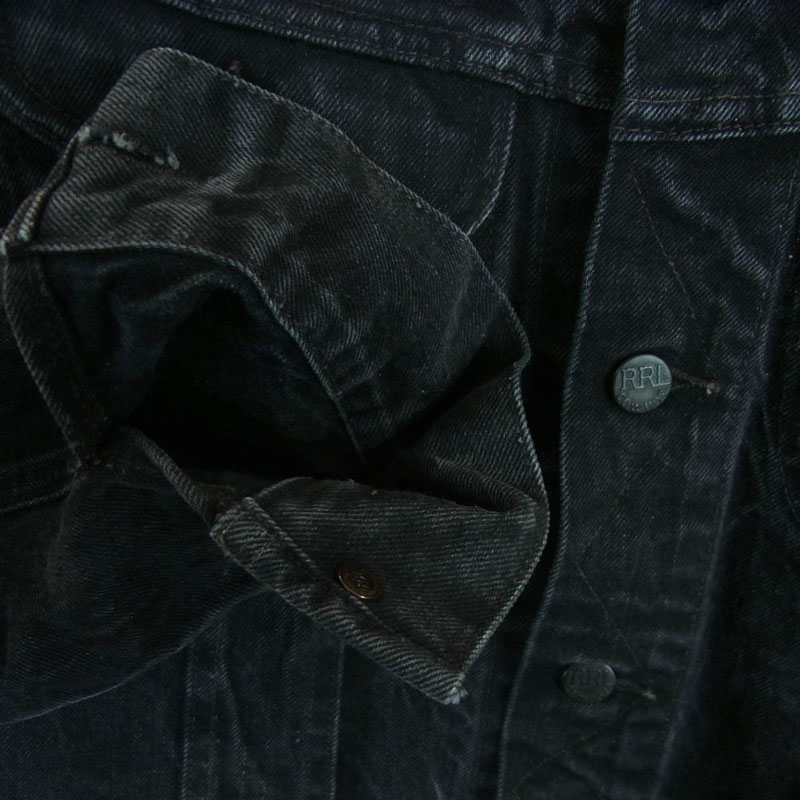 RRL 271-J Trucker Jacket ブラック デニム トラッカー ジャケット 買取実績 画像