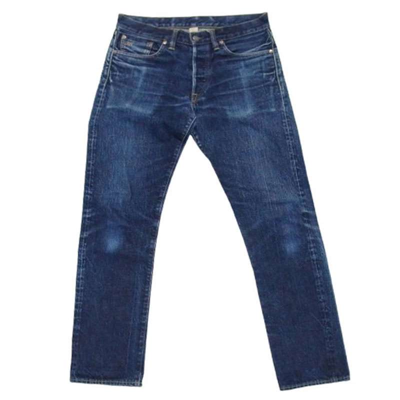 RRL 782529606001 SLIM NARROW スリムナロー セルビッチ ボタンフライ デニムパンツ 買取実績 画像