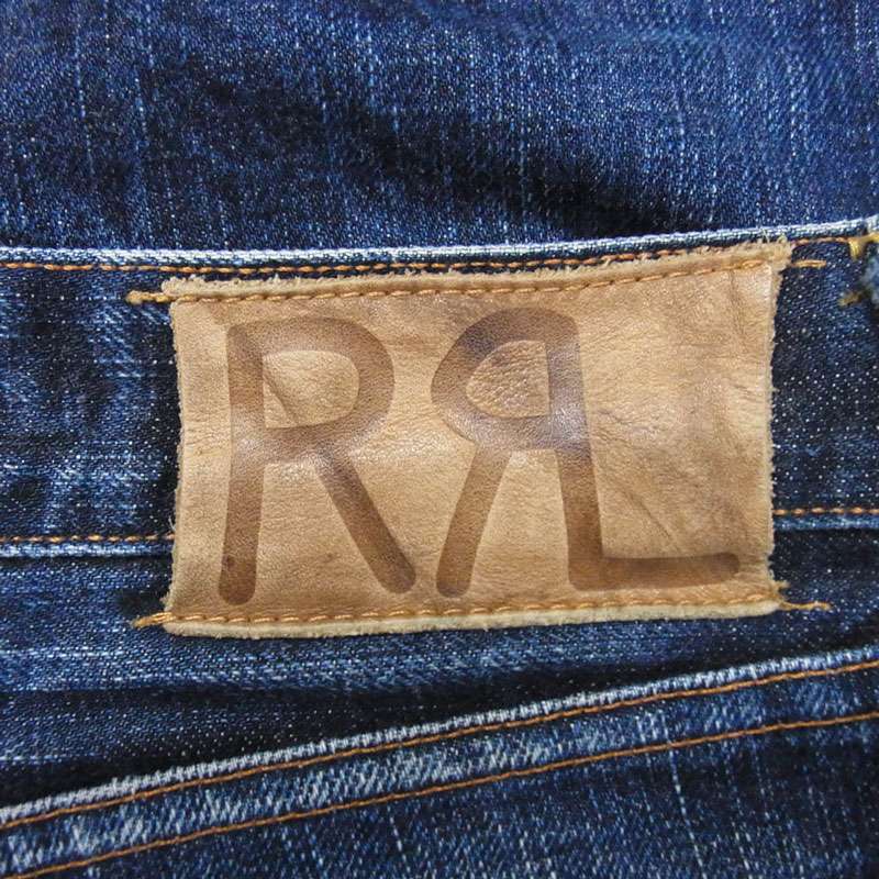 RRL 782529606001 SLIM NARROW スリムナロー セルビッチ ボタンフライ デニムパンツ 買取実績 画像