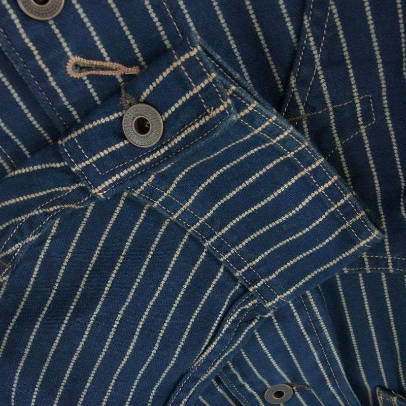 RRL 782959692001 MNRROTW16020169410 インディゴ ドット ストライプ ツイル ジャケット 買取実績 画像