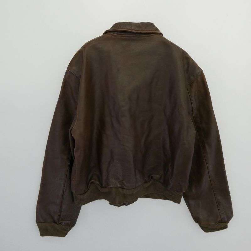 RRL 90s 初期 USA製 3スタータグ 三ツ星タグ A-2 レザー ジャケット 買取実績 画像