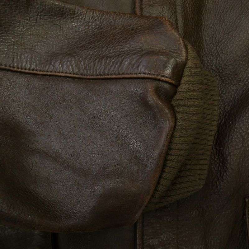 RRL 90s 初期 USA製 3スタータグ 三ツ星タグ A-2 レザー ジャケット 買取実績 画像