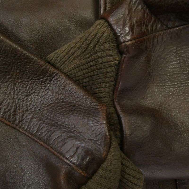 RRL 90s 初期 USA製 3スタータグ 三ツ星タグ A-2 レザー ジャケット 買取実績 画像