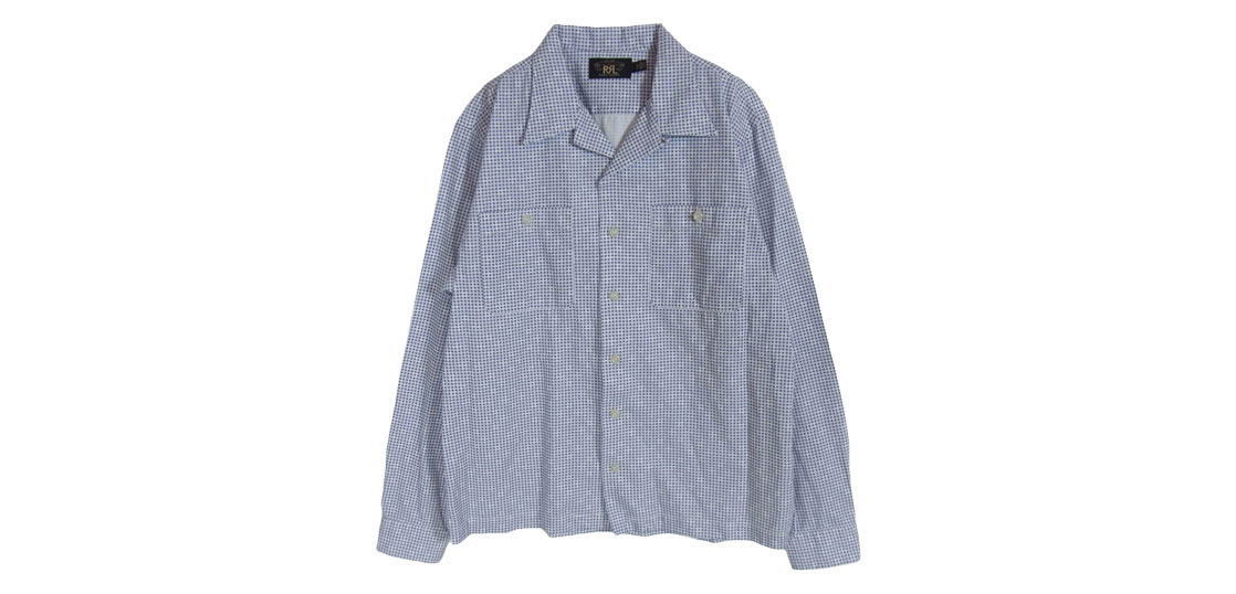 RRL CAMP LONG SLEEVE SPORT SHIRT 買取実績