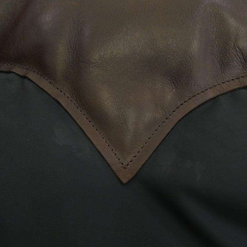 RRL DOWN VEST レザーヨーク ダウン ベスト 買取実績 画像