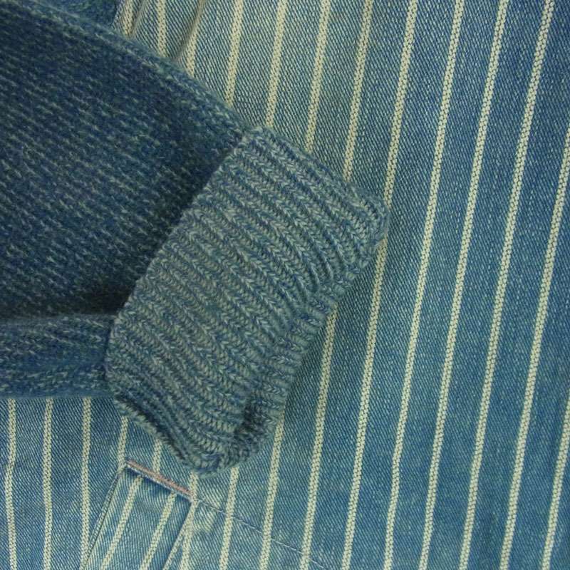 RRL INDIGO WABASH BASEBALL JACKET インディゴウォバッシュ ベースボール ジャケット 買取実績 画像