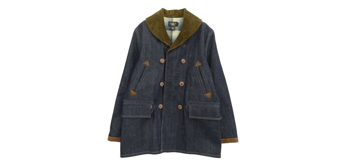 RRL 裏地オンブレチェック デニム ランチコート 買取実績