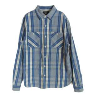 RRL Long Sleeve Cotton Linen Sports Plaid Shirt 買取実績