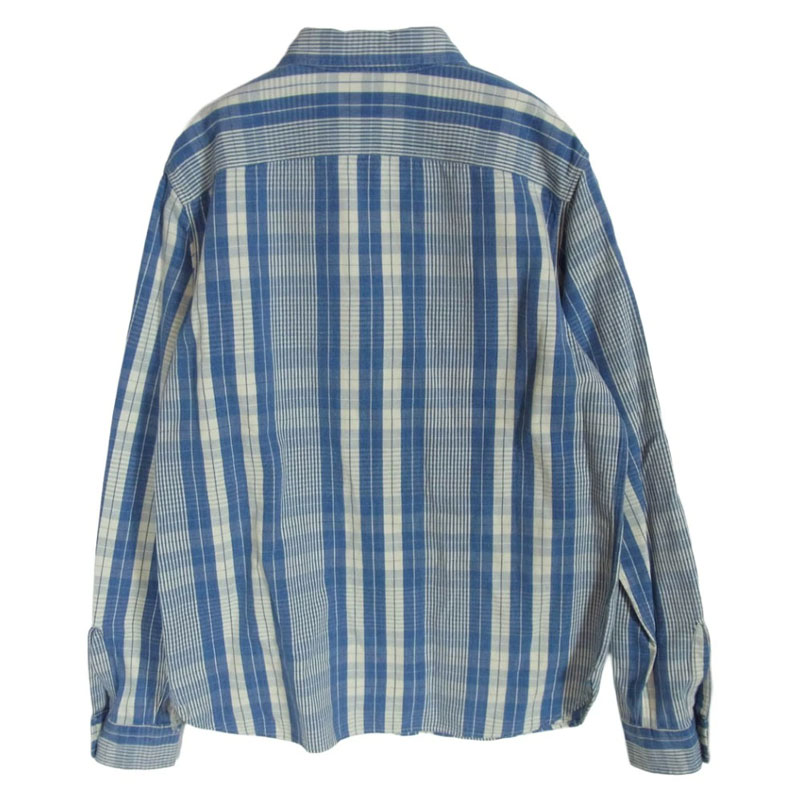 RRL Long Sleeve Cotton Linen Sports Plaid Shirt コットン リネン チェック スポーツ シャツ 買取実績 画像