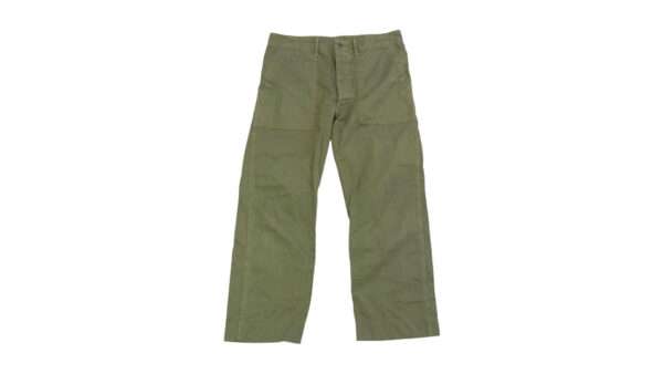 RRL ミリタリー ファティーグ ベイカー サイドアジャストボタン パンツ ヘリンボーン 買取実績