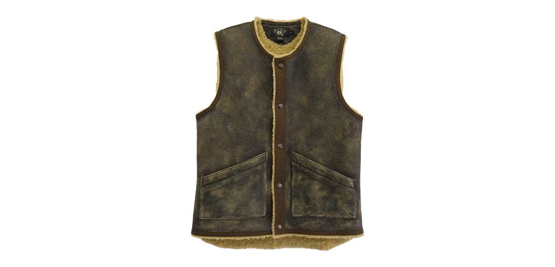 RRL Shearing Mouton Vest 買取実績