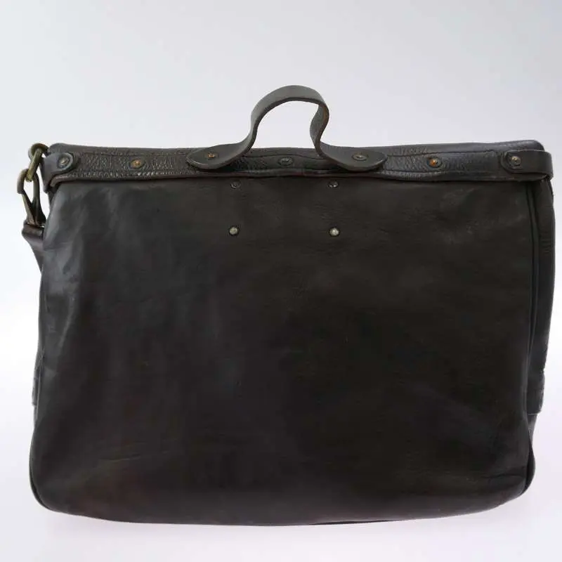 RRL Tumbled Leather Messenger Bag イタリア製 買取実績