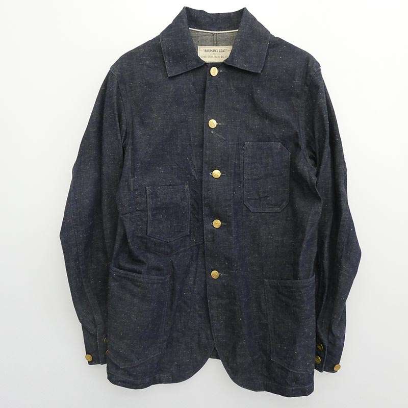 RRL USA製 DENIM RAILMAN'S RAILMAN COAT デニム レイルマンズコート カバーオール ジャケット 買取実績 画像
