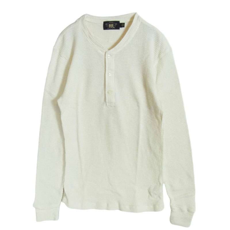RRL ワッフルニット コットン ヘンリー サーマル カットソー 買取実績 画像