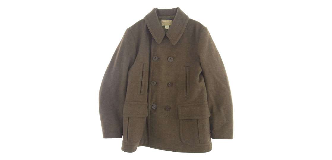 RRL ウール Pコート 裏地キルティング 買取実績