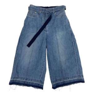 サカイ 18SS 18-03609 カットオフ デニム ショーツ ワイド パンツ 買取実績
