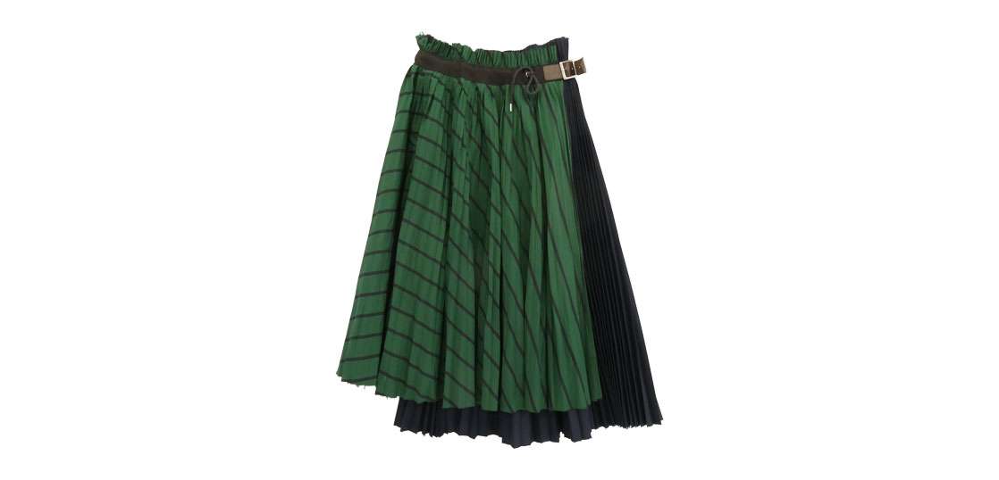 サカイ 19-04302 Stripe Shirting Skirt 買取実績