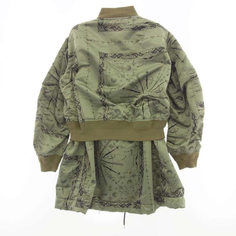 999　sacai × Dr.Woo BANDANA PRINT JKT 楽天市場】Sacai サカイ ジャケット サイズ:1 20AW Dr.Woo
