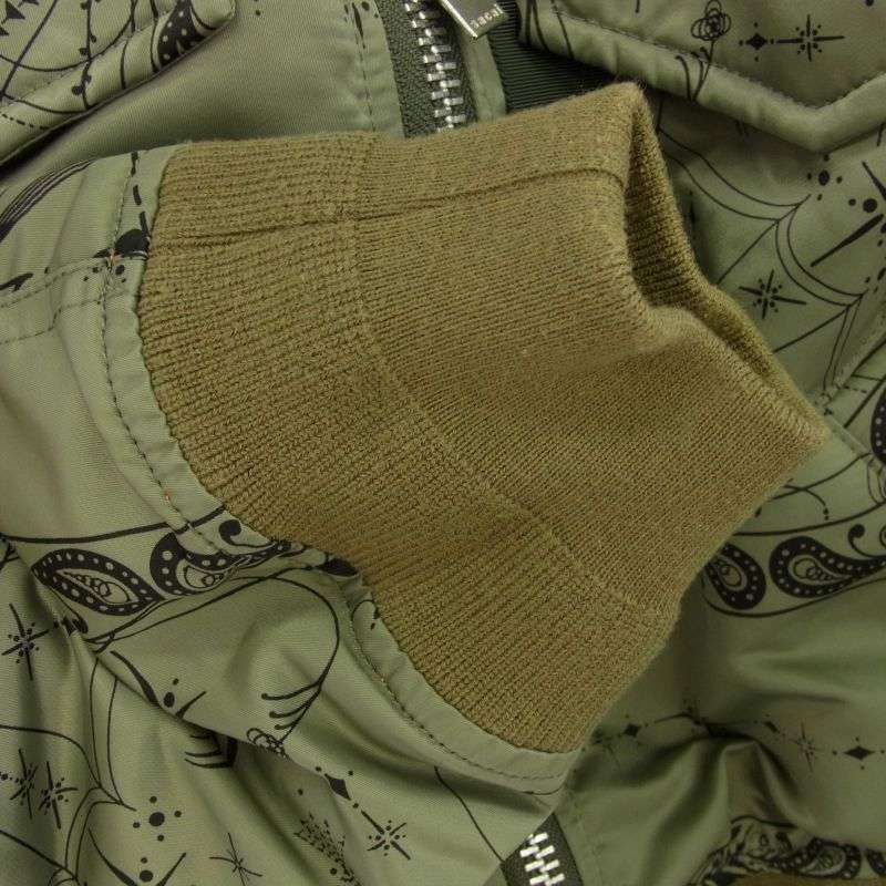 サカイ 20-05158 Dr. Woo Bandana Print Blouson ドクターウー バンダナ プリント ブルゾン 買取実績 画像