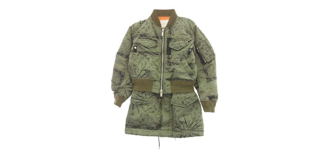 999　sacai × Dr.Woo BANDANA PRINT JKT 楽天市場】Sacai サカイ ジャケット サイズ:1 20AW Dr.Woo