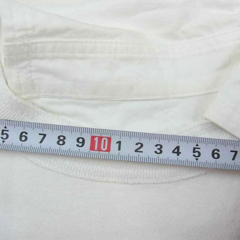 サカイ 20SS 20-02442M Big Lebowski Cotton Poplin Shirt ドッキング 再構築 半袖 カットソー Tシャツ 買取実績 画像