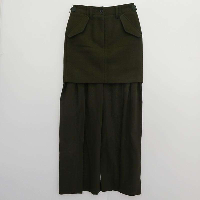 サカイ 21AW 21-05784 Suiting Skirt ウール スーチング スカート 買取実績 画像