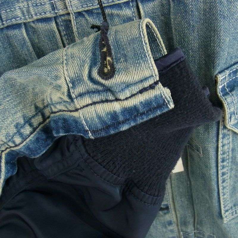 サカイ 21AW SCM-022 Denim MA-1 Jacket ドッキング デニム エムエーワン ジャケット 買取実績 画像