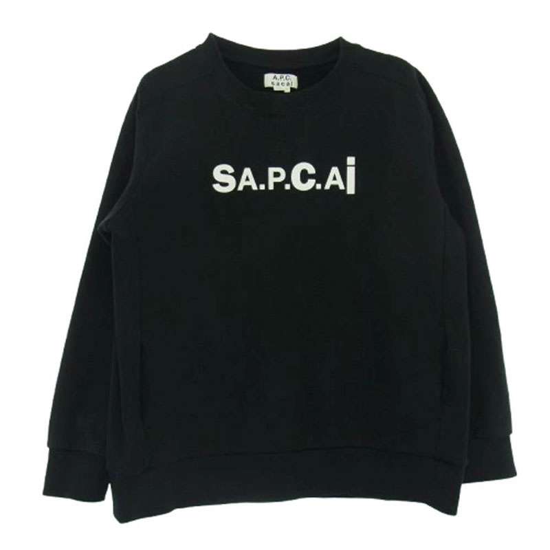 サカイ 21E2-COEON-M27656 × A.P.C. アーペーセー Tani Sweatshirt フロント ロゴ スウェット 買取実績 画像