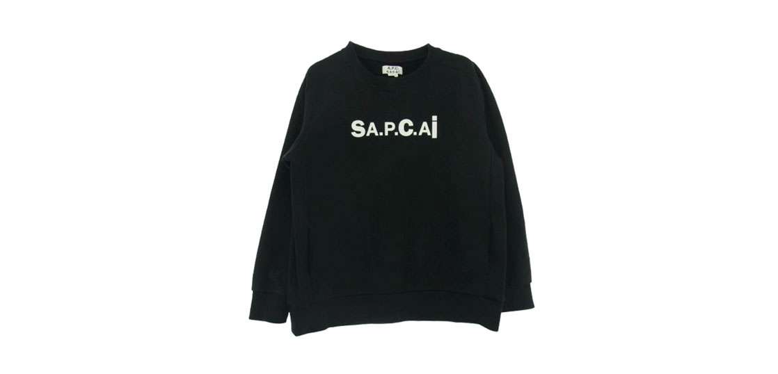 サカイ × A.P.C. アーペーセー 21E2-COEON-M27656 Tani Sweatshirt
