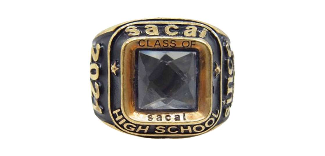 サカイ　カレッジリング　sacai Sacai (サカイ) 21SS College Ring カレッジ リング ゴールド
