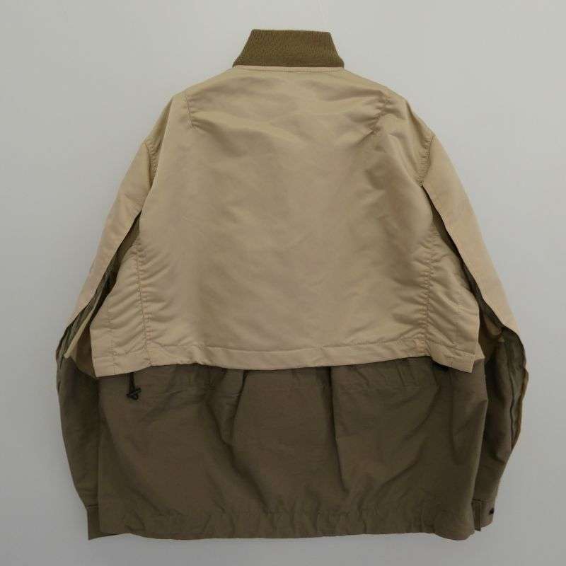 サカイ 22-02707M Nylon Twill Mix Blouson ナイロン ツイル ミックス ブルゾン 買取実績 画像