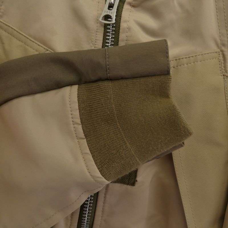 サカイ 22-02707M Nylon Twill Mix Blouson ナイロン ツイル ミックス ブルゾン 買取実績 画像