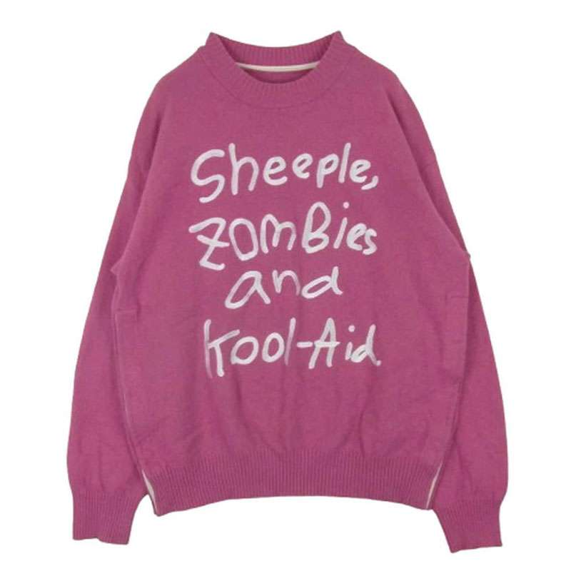 サカイ 22AW 22-0443S MADSAKI KNIT PULLOVER マサキ フロント刺繍 ウール ニット セーター 買取実績 画像