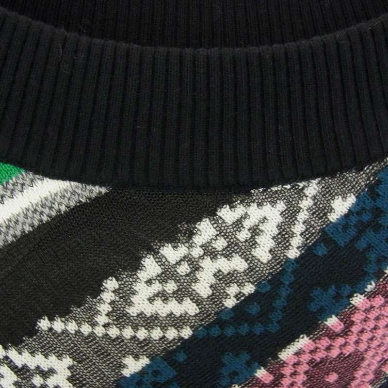 サカイ 22SS 22-05997 ラグ ジャカード アシンメトリー プルオーバー ニット セーター 買取実績 画像