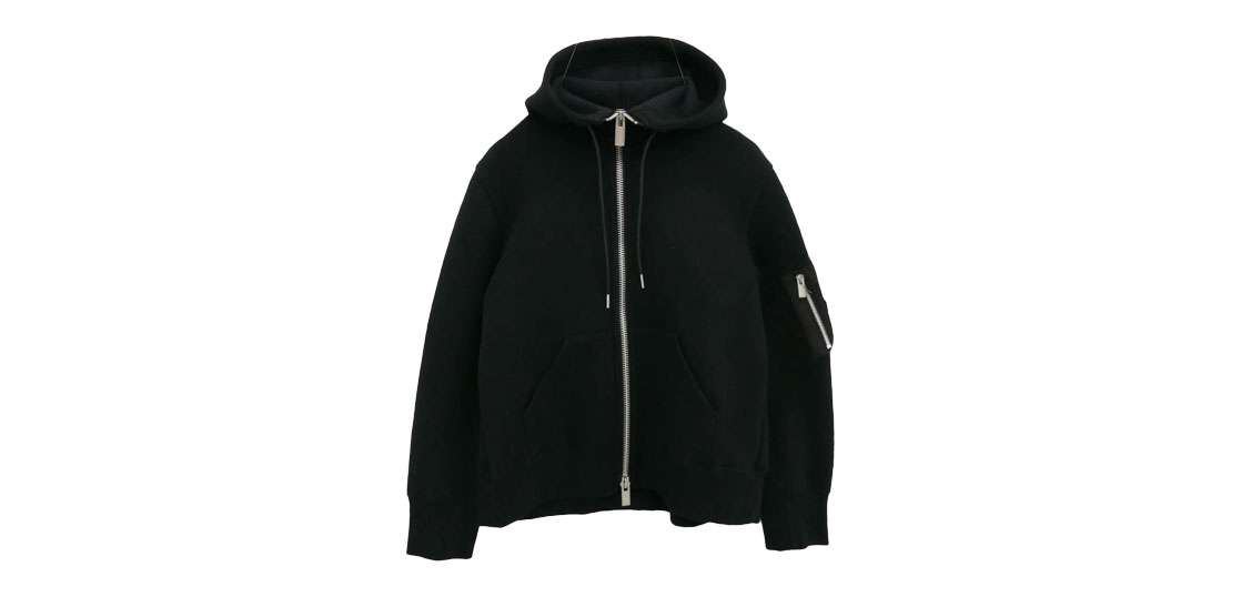 サカイ 23-06558 ビスチェ ドッキング スポンジ スウェット パーカー 買取実績