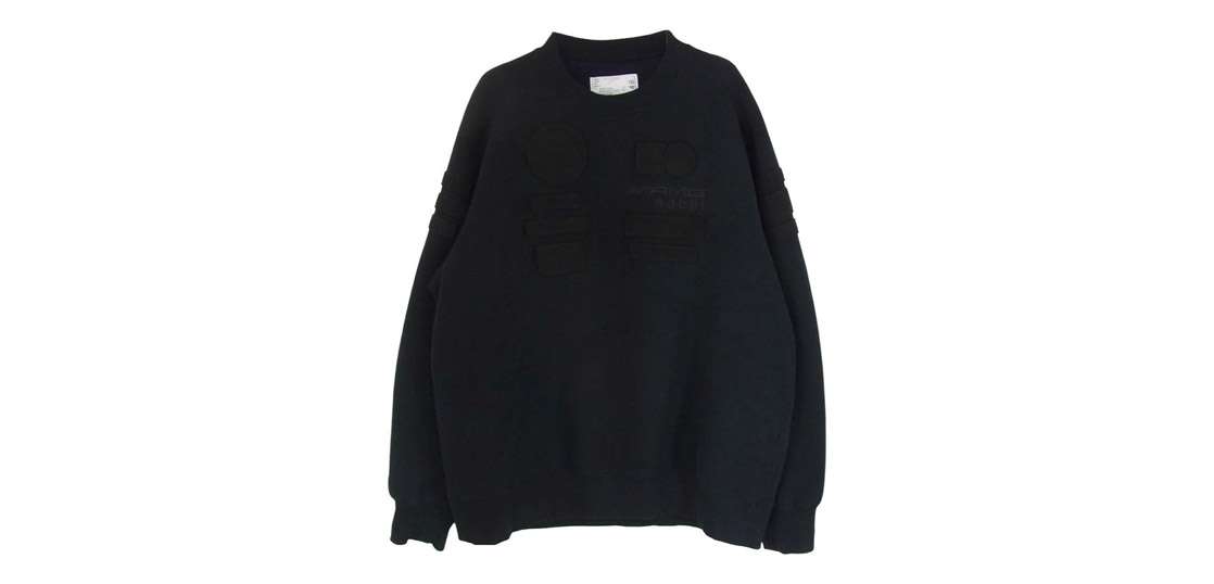 サカイ 23-0748S × MERCEDES AMG ワッペン ロゴ刺繍 スウェット トレーナー 買取実績