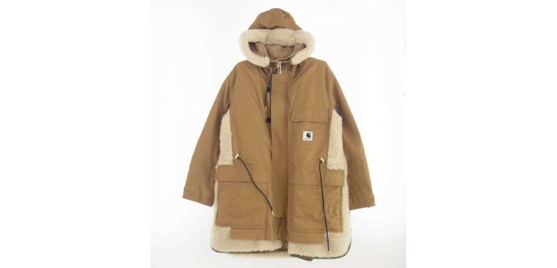 サカイ × カーハート 23AW 23-03109M WIP キャンバス パーカー シベリアン コート 買取実績
